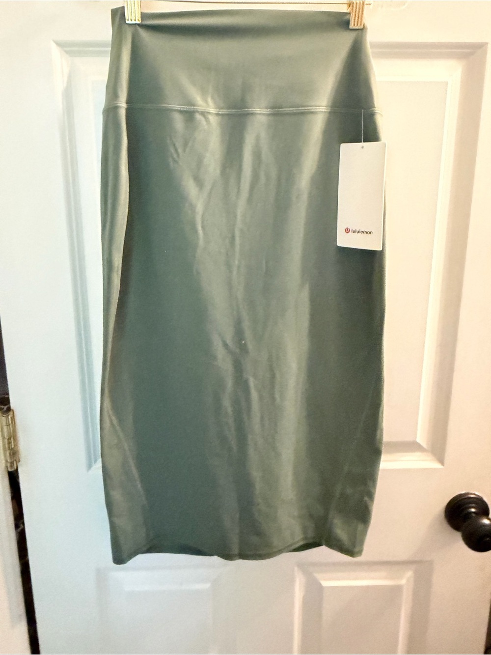 lululemon athletica Sage Green Pencil Skirt